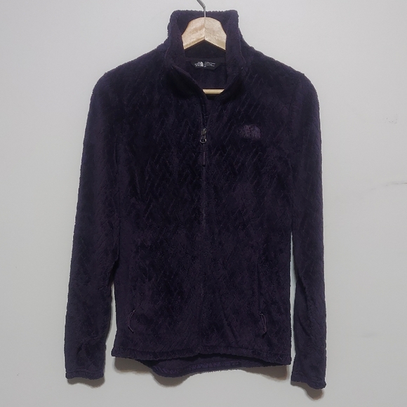 The North Face Deep Purple Osito High Pile Fleece Full Zip Jacket Women’s Small - Picture 2 of 9